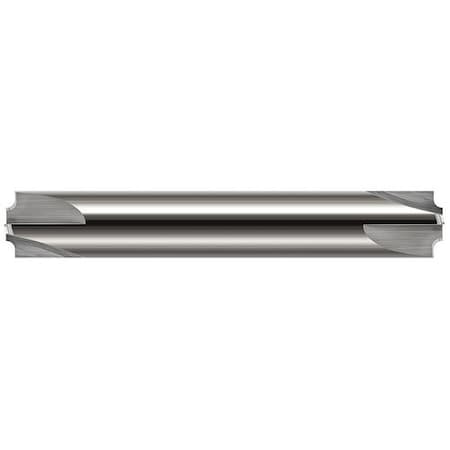 Harvey Tool 0.0780 in. 5/64 Radius x 0.0600 in. Pilot dia Carbide Corner Rounding End Mill DE, 4 Flutes 929978
